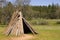 Dwelling of the Miwok tribe