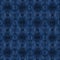 Dyed Denim Blue Marl Ikat Texture. Variegated Heathered Tie Dye Background. Vertical Blended Line Seamless Pattern. Bleached