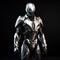 Dynamic 3d Silver Armor Wallpaper With Unreal Engine Rendering