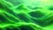 Dynamic animation with swirling green hues, abstract background concept.