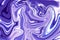 dynamic beauty of swirling colors and contrasting transitions in marble effect texture of purple, white, and blue hues