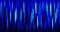 Dynamic blue glowing striped design. Abstract background with vertical lines. Futuristic concept