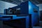 Dynamic Blue Laser CNC Cutting Metal, High-Precision Technology