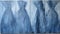 Dynamic Brushwork: Blue Dress Silhouettes In Multi-panel Oil Paintings