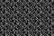 Dynamic digital seamless unique black and white mesh texture pattern, creative abstract background. Design element.