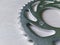Dynamic Drive: Close-Up Insight into Motorcycle Wheel Gear Action