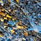 A dynamic explosion of shattered glass fragments in a mosaic of colors3, Generative AI