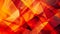 Dynamic Fiery Red and Orange Geometric Shapes with Gradients