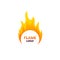 Dynamic Flame Vector Logo Design - Fiery Emblem for Brand Identity