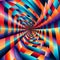 Dynamic Illusion: An optical illusion with a dynamic twist, defying reality