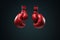 Dynamic Impact Pair of red boxing gloves