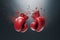 Dynamic Impact Pair of red boxing gloves