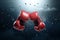 Dynamic Impact Pair of red boxing gloves