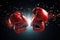Dynamic Impact Pair of red boxing gloves