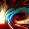 Dynamic Motion colorful lines art. Modern art background