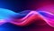 dynamic neon wave background: vibrant, futuristic