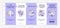 Dynamic pricing weak spots purple and white onboarding template