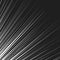 Dynamic, radial lines pattern. Straight slanted lines black and