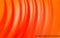 Dynamic silk smooth orange background. Abstract realistic background design
