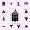 dynamite icon. wild west material icons universal set for web and mobile