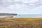 Dyrholaey promontory and volcanic beach in Iceland