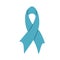 Dysautonomia Awareness Month October support ribbon element vector.