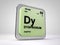 Dysprosium - Dy - chemical element periodic table
