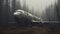 Dystopian Realism: Capturing An Old Airplane In A Forest
