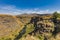 Dzoraget river Lori Berd canyon panorama landscape Stepanavan Lorri Armenia landmark