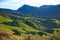 Dzukou Valley. Border of the states of Nagaland and Manipur, India