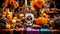 DÃ­a de los Muertos (Mexico) - Honoring deceased loved ones with colorful altars and offerings