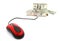 E-commerce - computer mouse and money