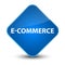 E-commerce elegant blue diamond button