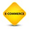 E-commerce elegant yellow diamond button