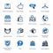 E-commerce Icons Set 5 - Blue Series