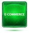 E-commerce Neon Light Green Square Button