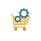 E-Commerce Optimization icon. Simple element from seo icons collection. Creative E-Commerce Optimization icon ui, ux, apps,