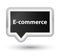 E-commerce prime black banner button