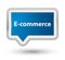 E-commerce prime blue banner button