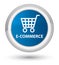 E-commerce prime blue round button