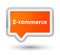 E-commerce prime orange banner button