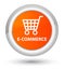 E-commerce prime orange round button