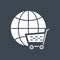 E-commerce Solution Related Vector Glyph Icon