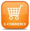 E-commerce special orange square button