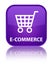 E-commerce special purple square button