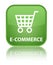 E-commerce special soft green square button