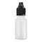 E juice bottle. Dropper jar mockup. Vector tube