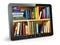 E-learning. Tablet pc and textbooks. Education online.