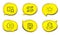 E-mail, Elevator and Rank star icons set. Bitcoin sign. Communication by letters, Lift, Best result. Vector