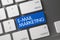 E-Mail Marketing - Blue Keypad. 3D.